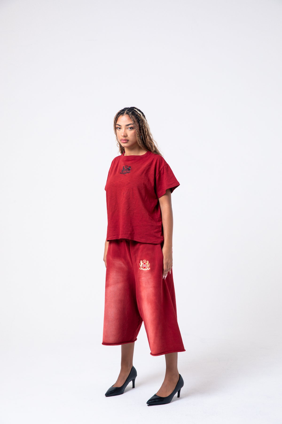 Core tee (Cabernet)￼