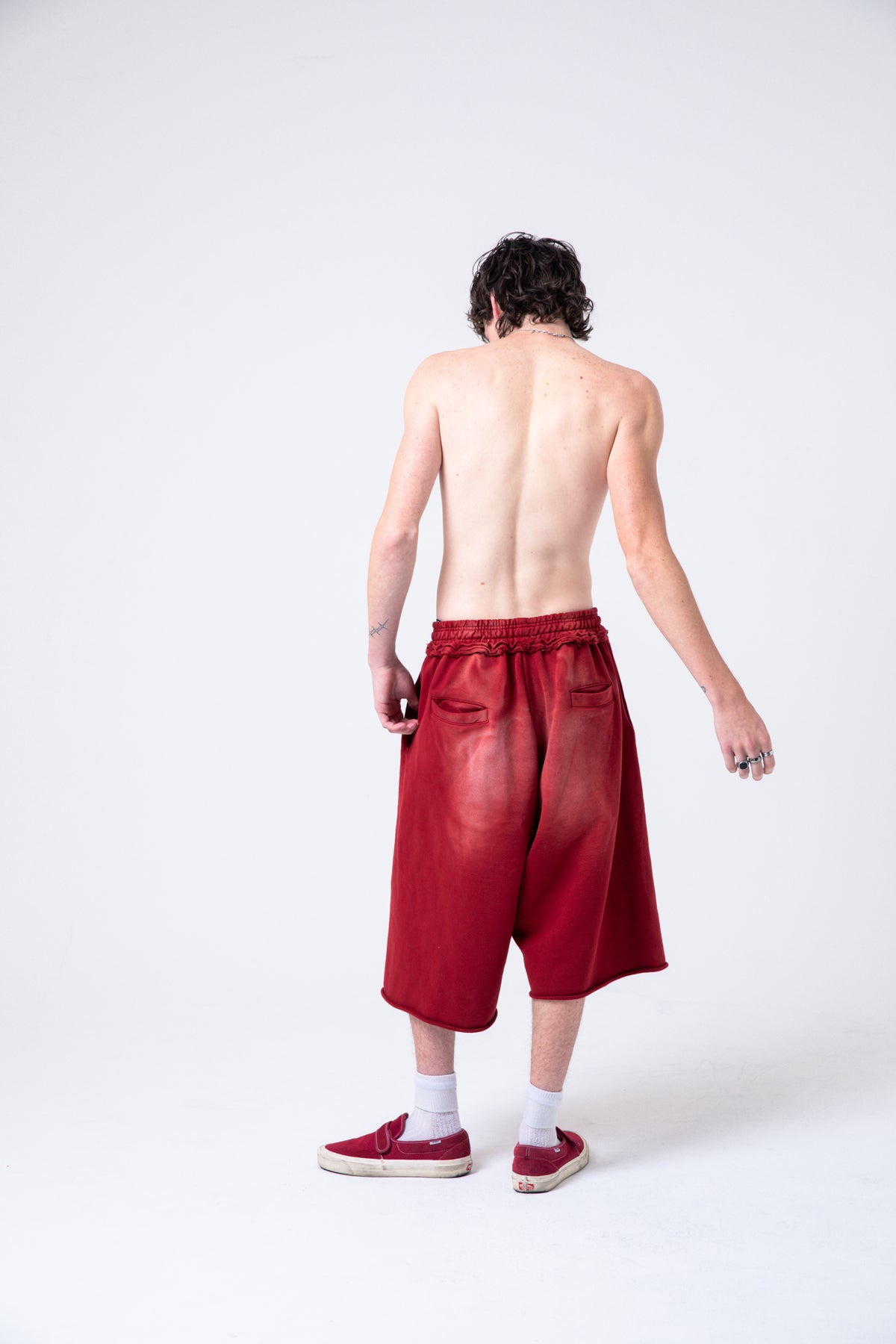 Core 3/4 shorts (Aged Cabernet)
