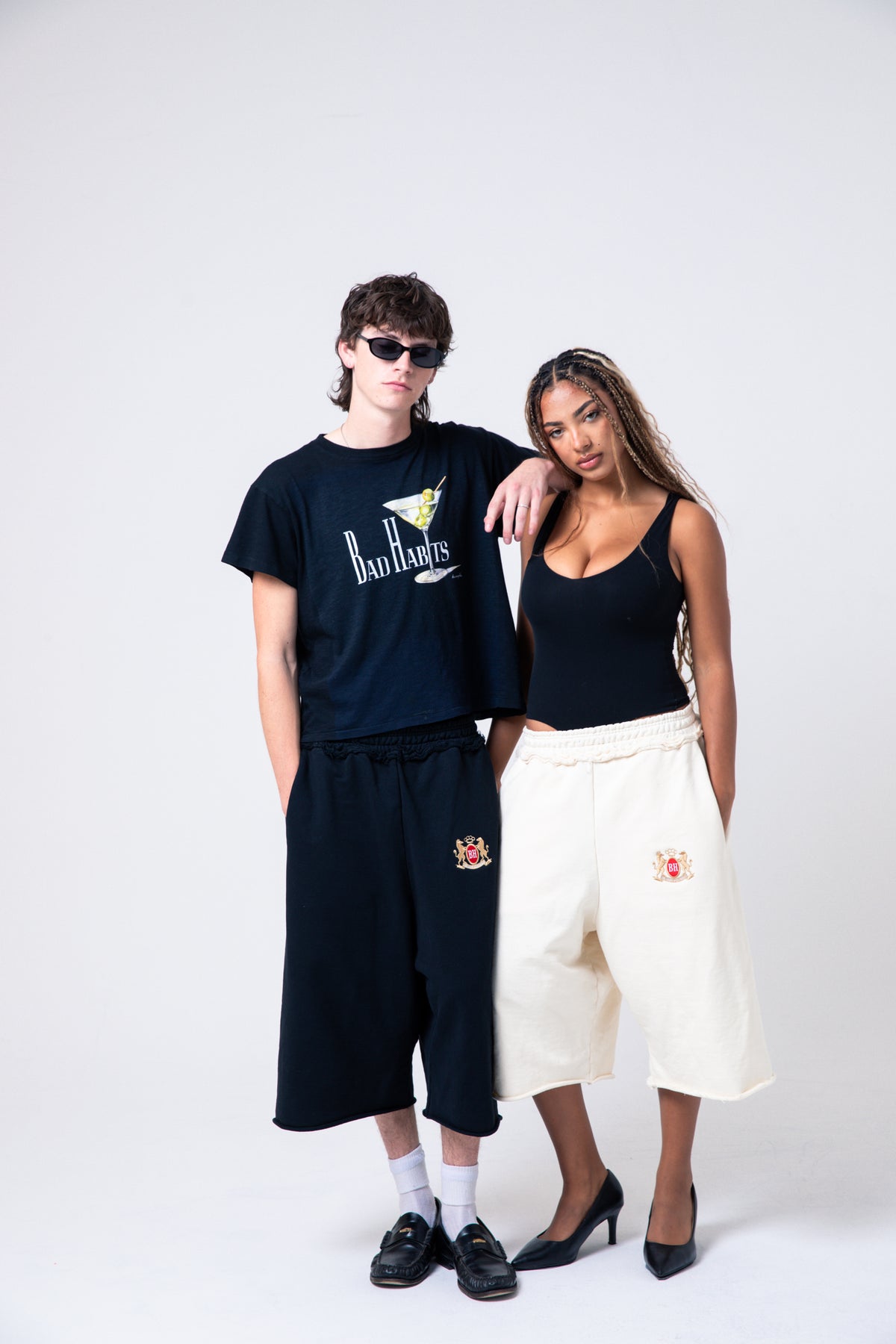 Core 3/4 shorts (Crème)
