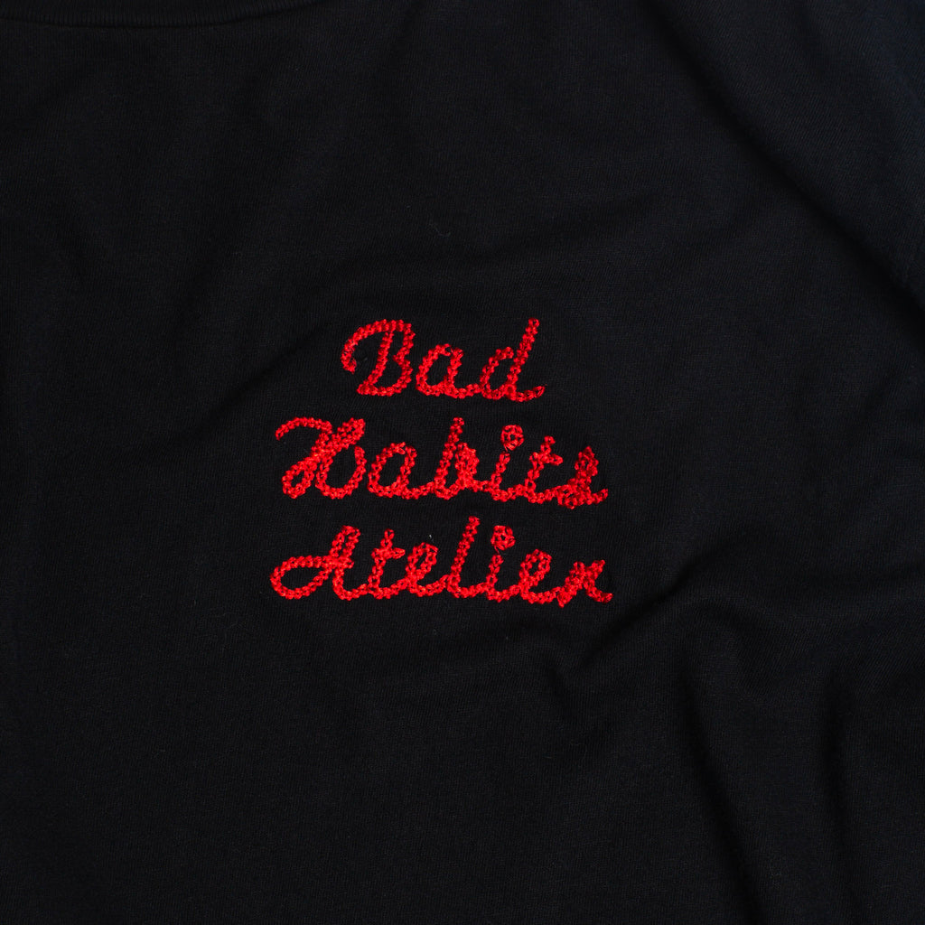 Bad Habits Atelier Boxy Tee (Black)
