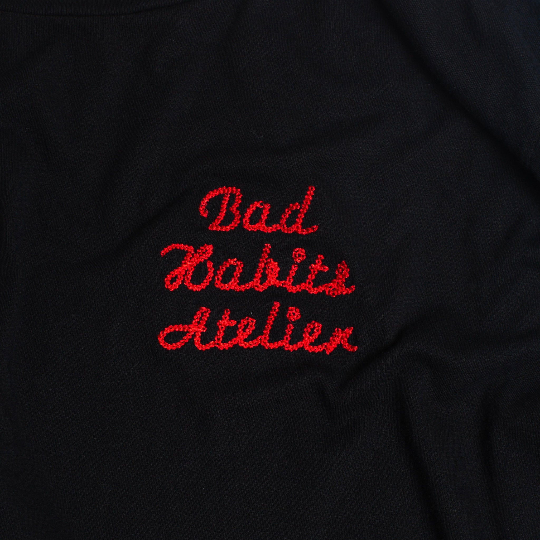 Bad Habits Atelier Boxy Tee (Black)