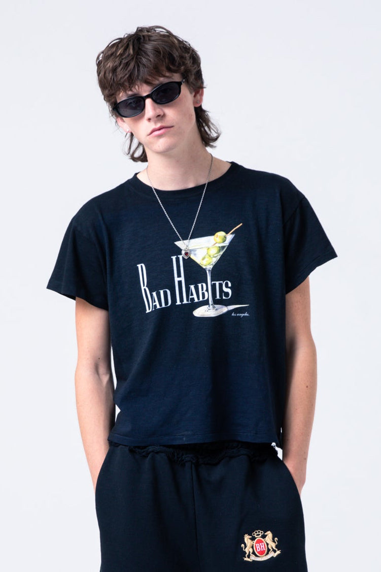 Martini baby tee