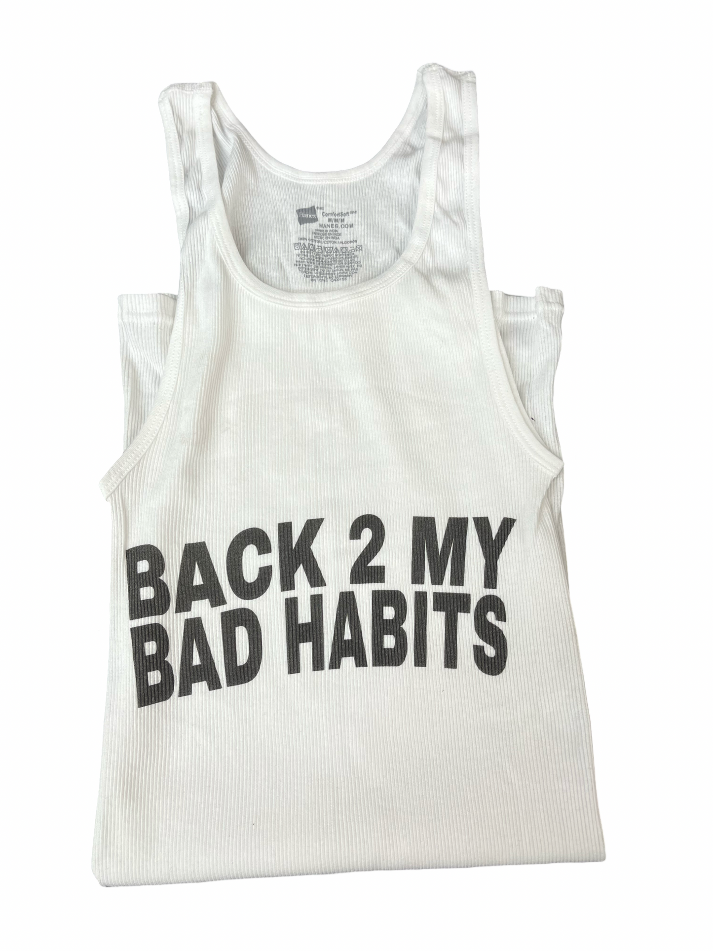 BACK 2 BAD HABITS WIFE BEATER