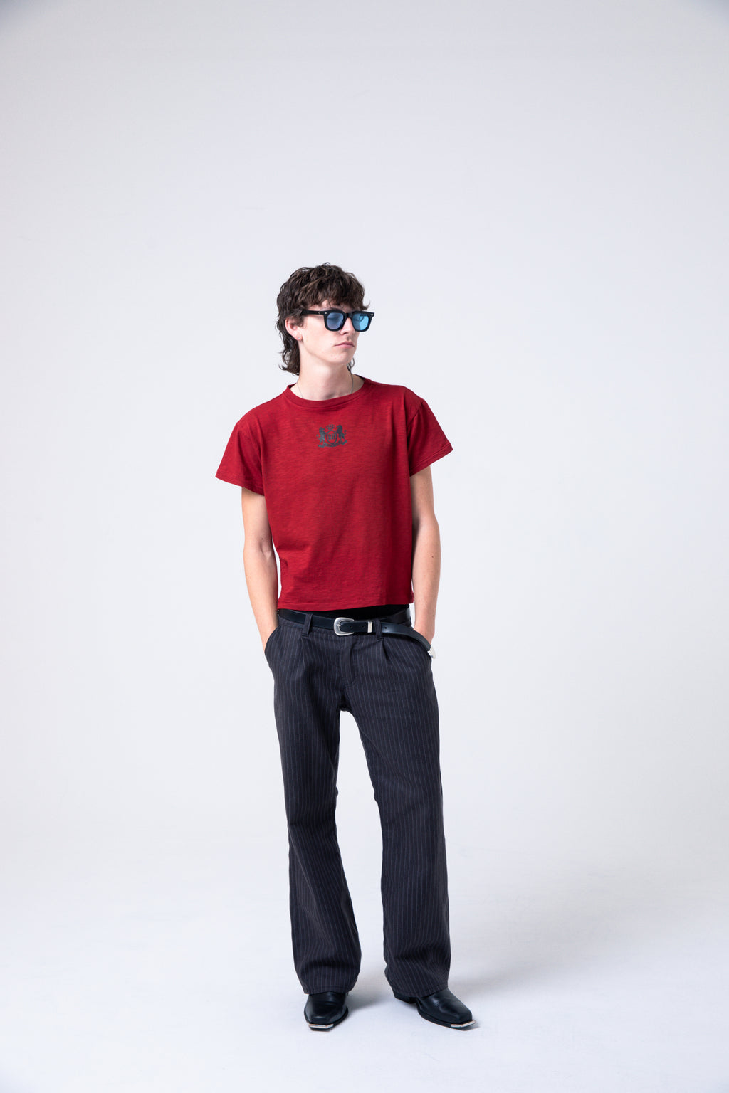 Core tee (Cabernet)￼