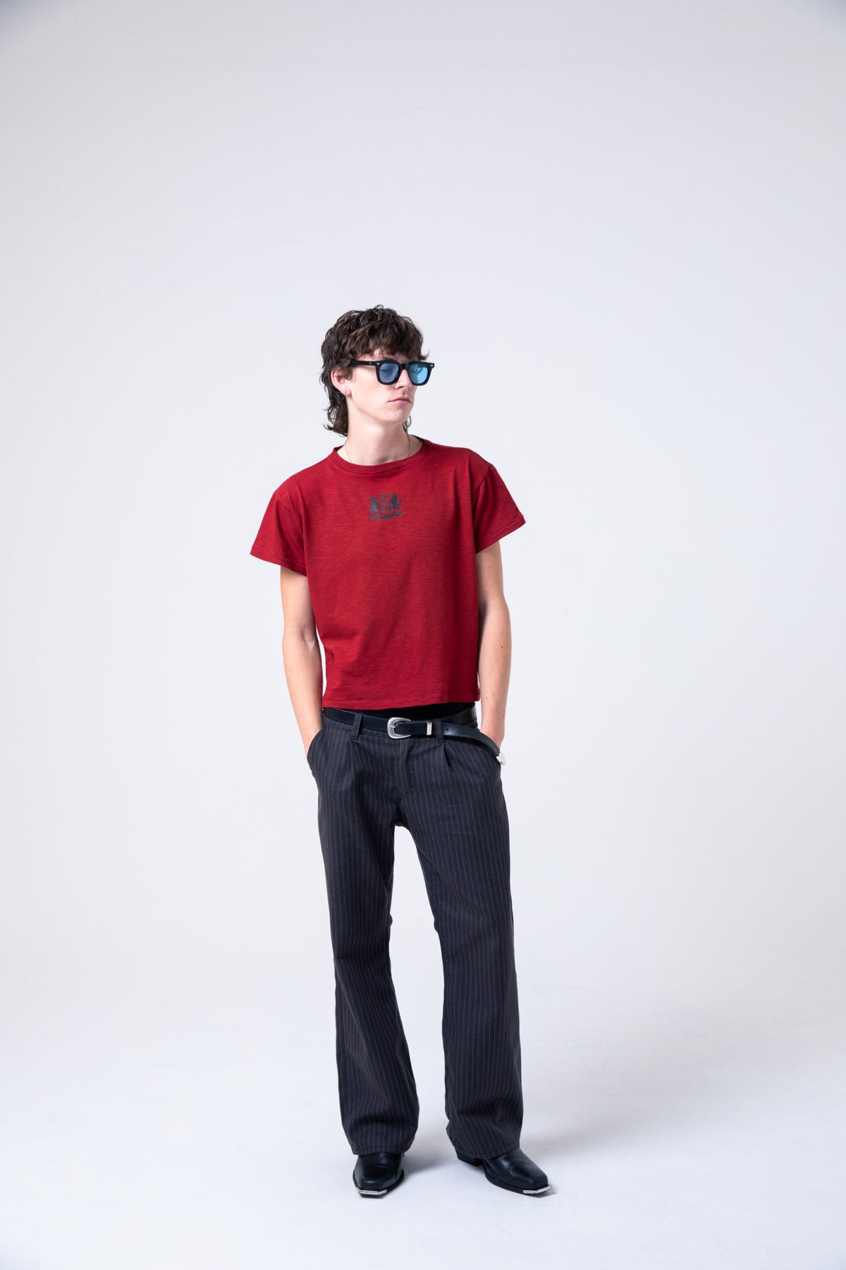 Core tee (Cabernet)￼