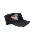 Denim pin cap (indigo)