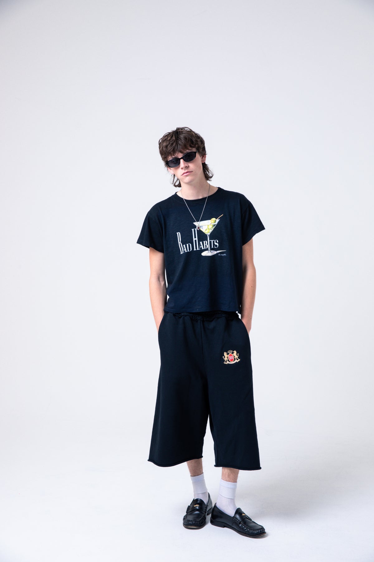 Core 3/4 shorts (Vintage Black)