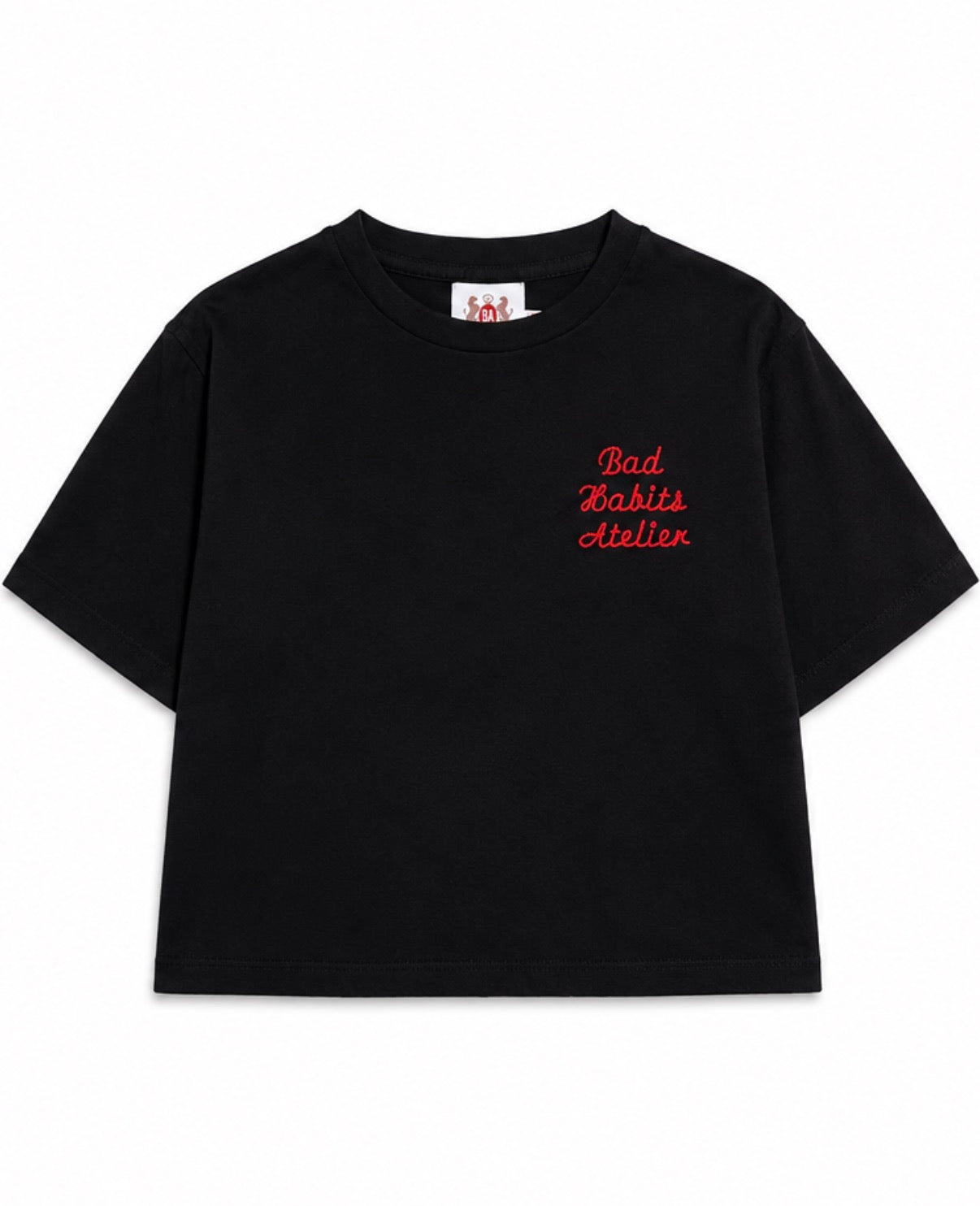Bad Habits Atelier Boxy Tee (Black)