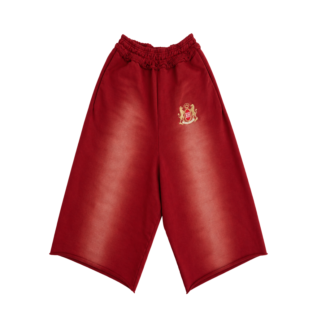 Core 3/4 shorts (Aged Cabernet)