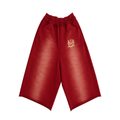 Core 3/4 shorts (Aged Cabernet)