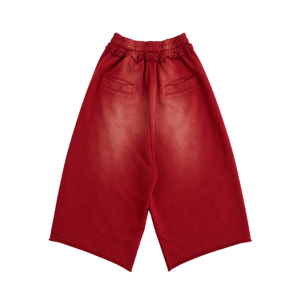 Core 3/4 shorts (Aged Cabernet)